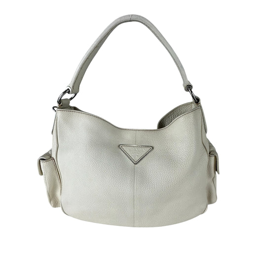 Prada Leather Hobo Bag