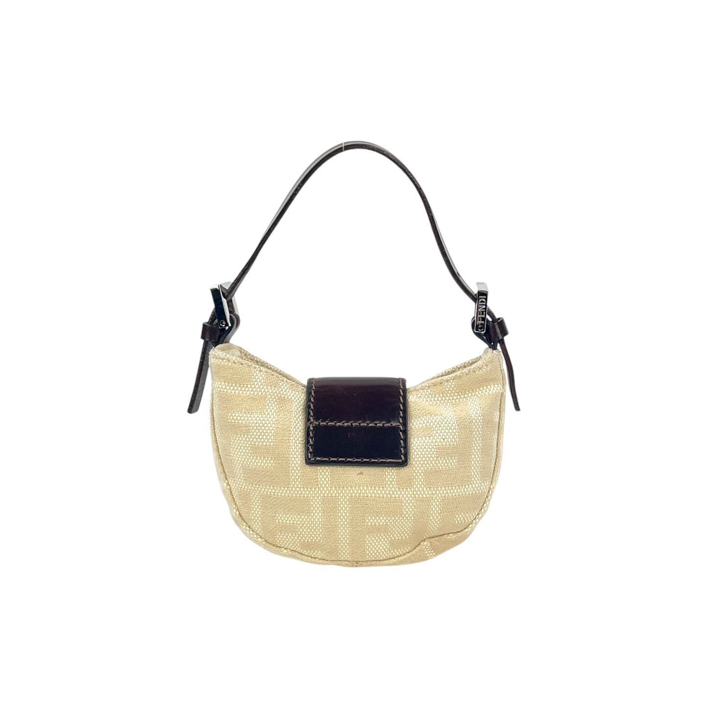 Fendi Zucca Mini Croissant Handbag
