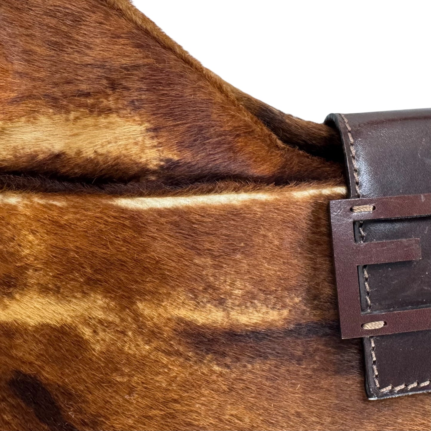 Fendi Vintage Calf Hair Shoulder Bag