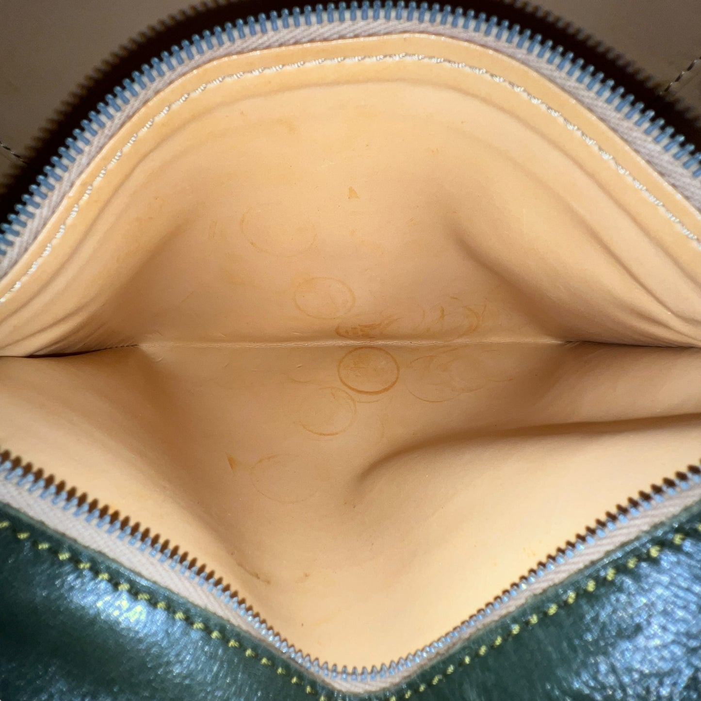 Celine Vintage Embossed Leather Crossbody Bag