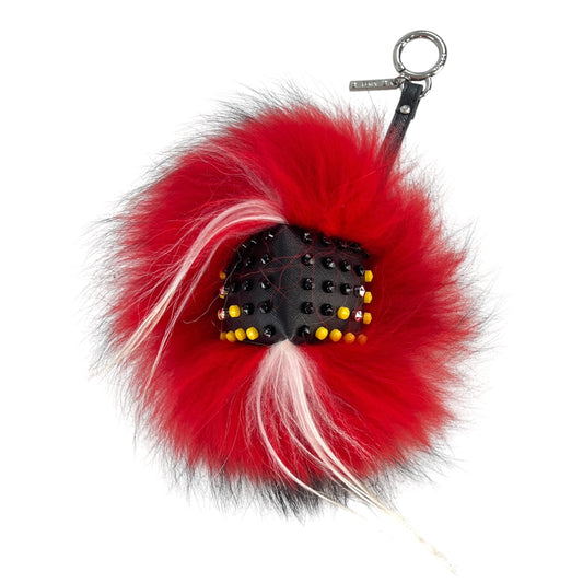 Fendi Bug Bag Fur Charm