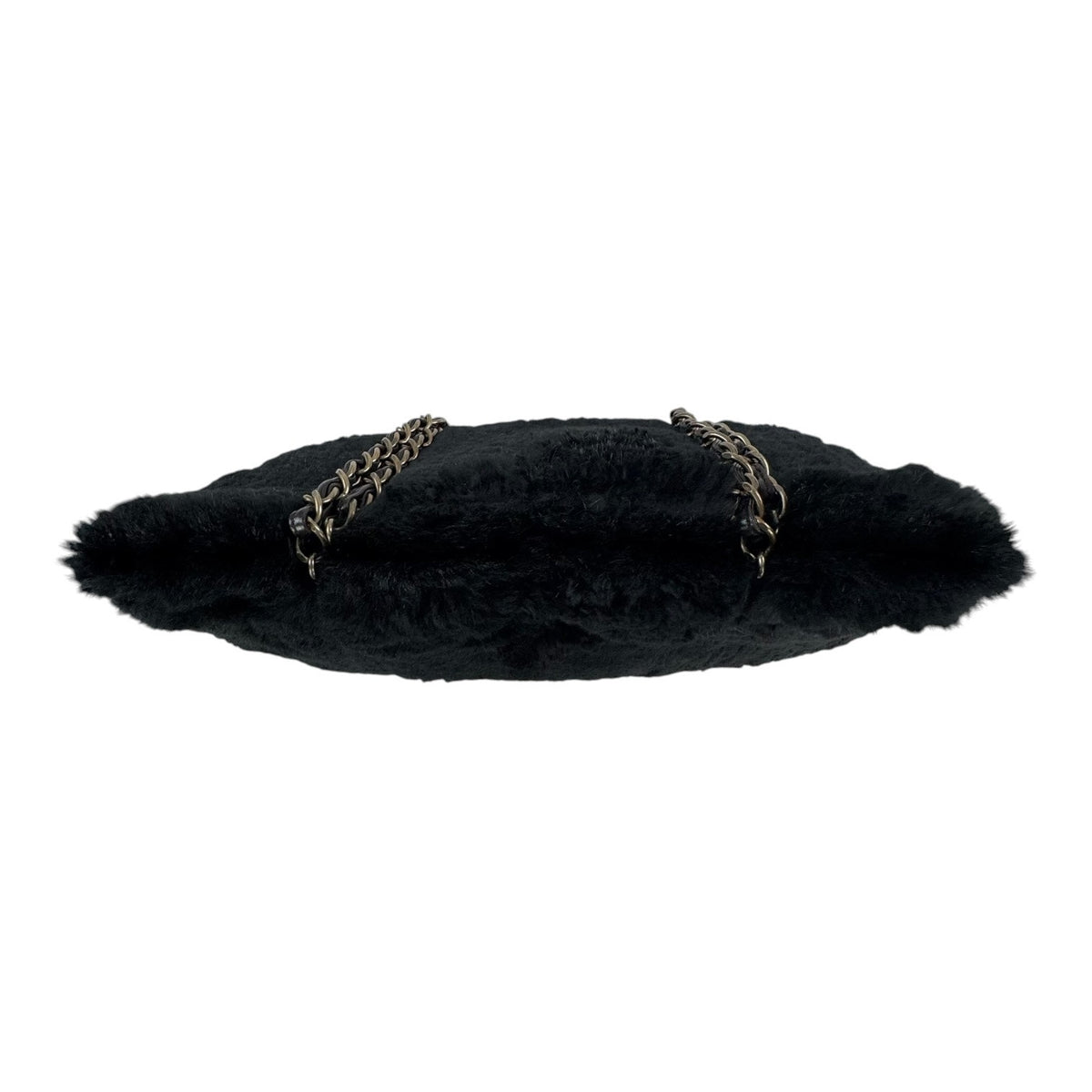 Chanel Vintage Rabbit Fur Shoulder Bag