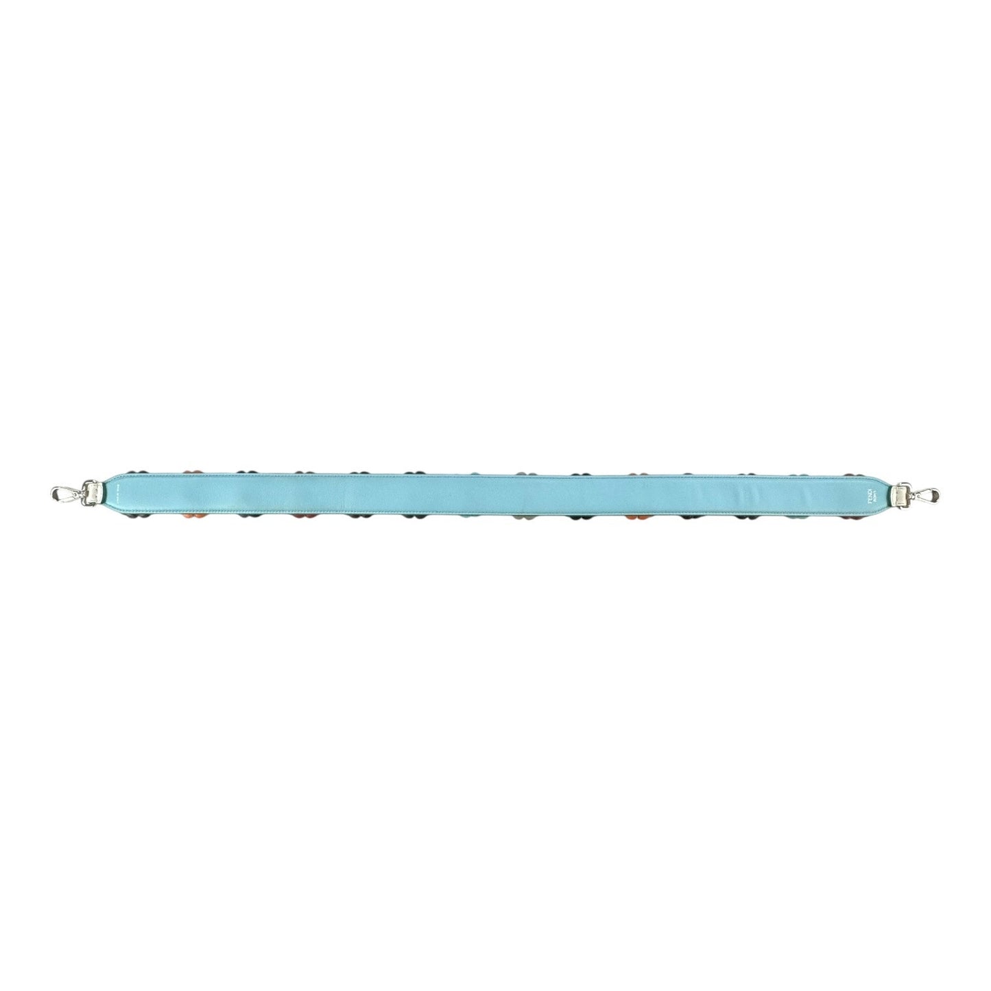 Fendi Studded Flower Leather Strap