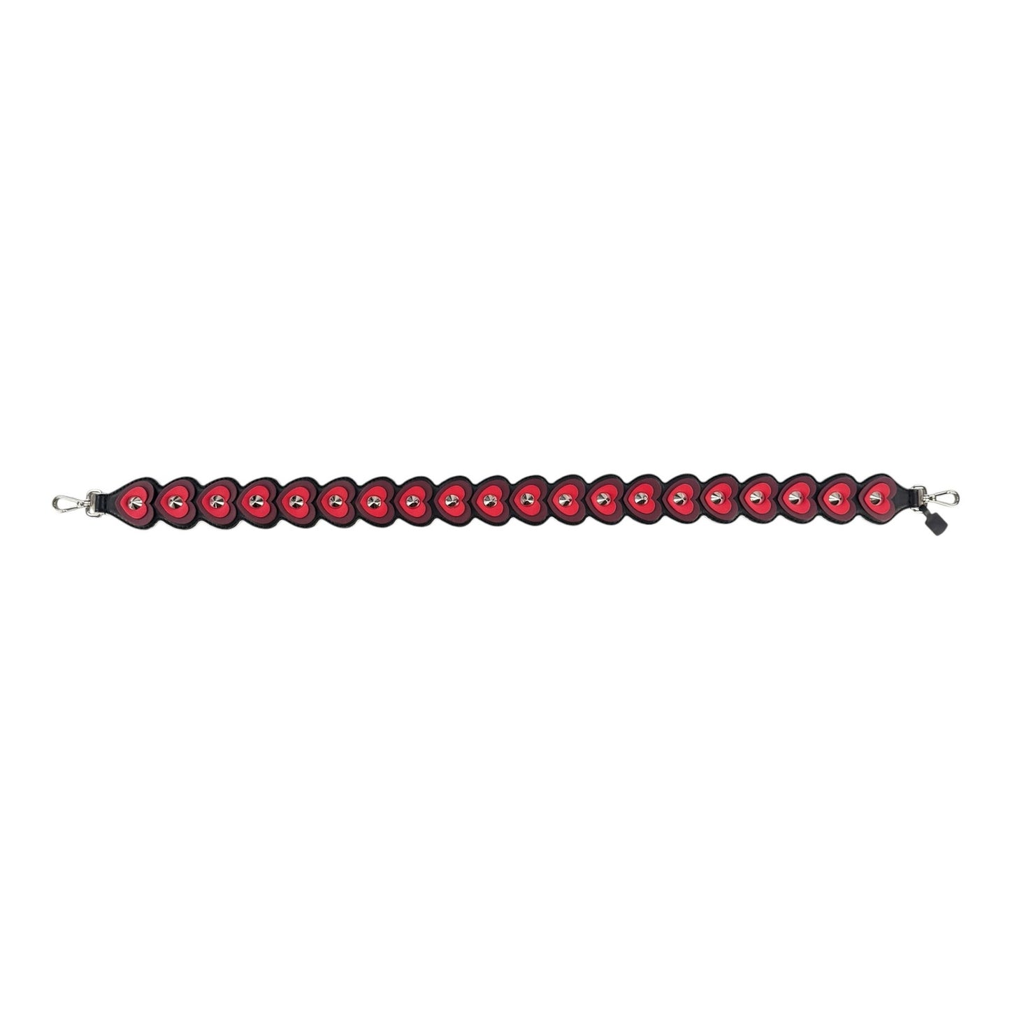 Fendi Studded Heart Strap You Bag Strap