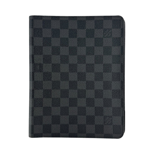 Louis Vuitton Damier Graphite Desk Agenda Cover GM