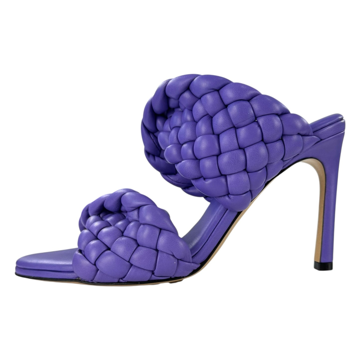 Bottega Veneta Padded Curve Leather Heels