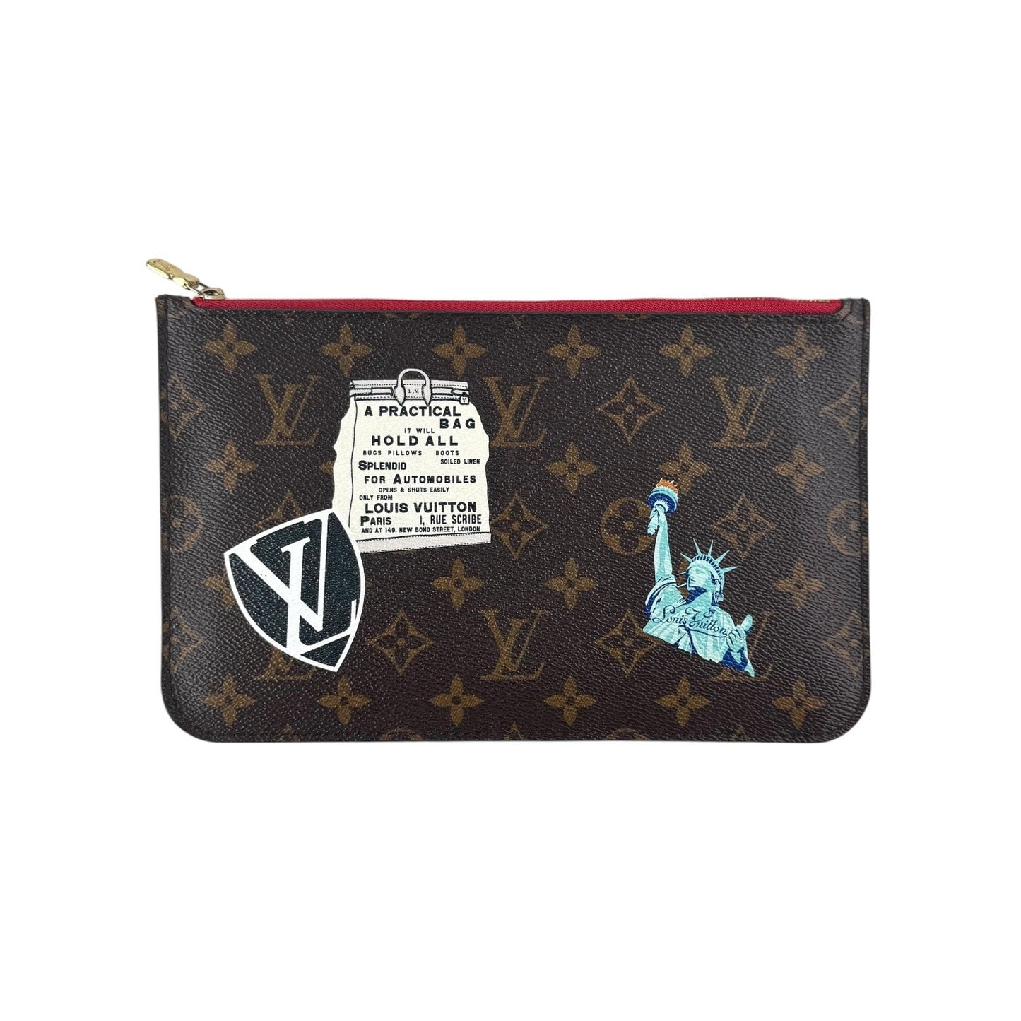 Louis Vuitton Monogram World Tour Neverfull Pochette