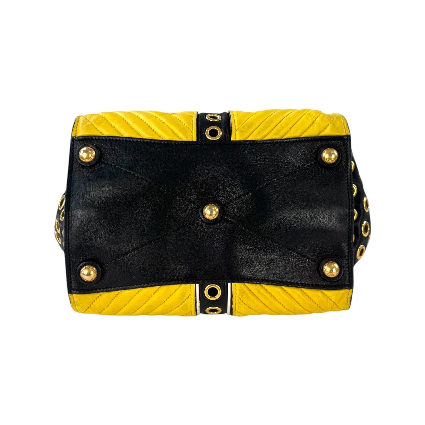 Miu Miu Biker Grommet Tote Bag