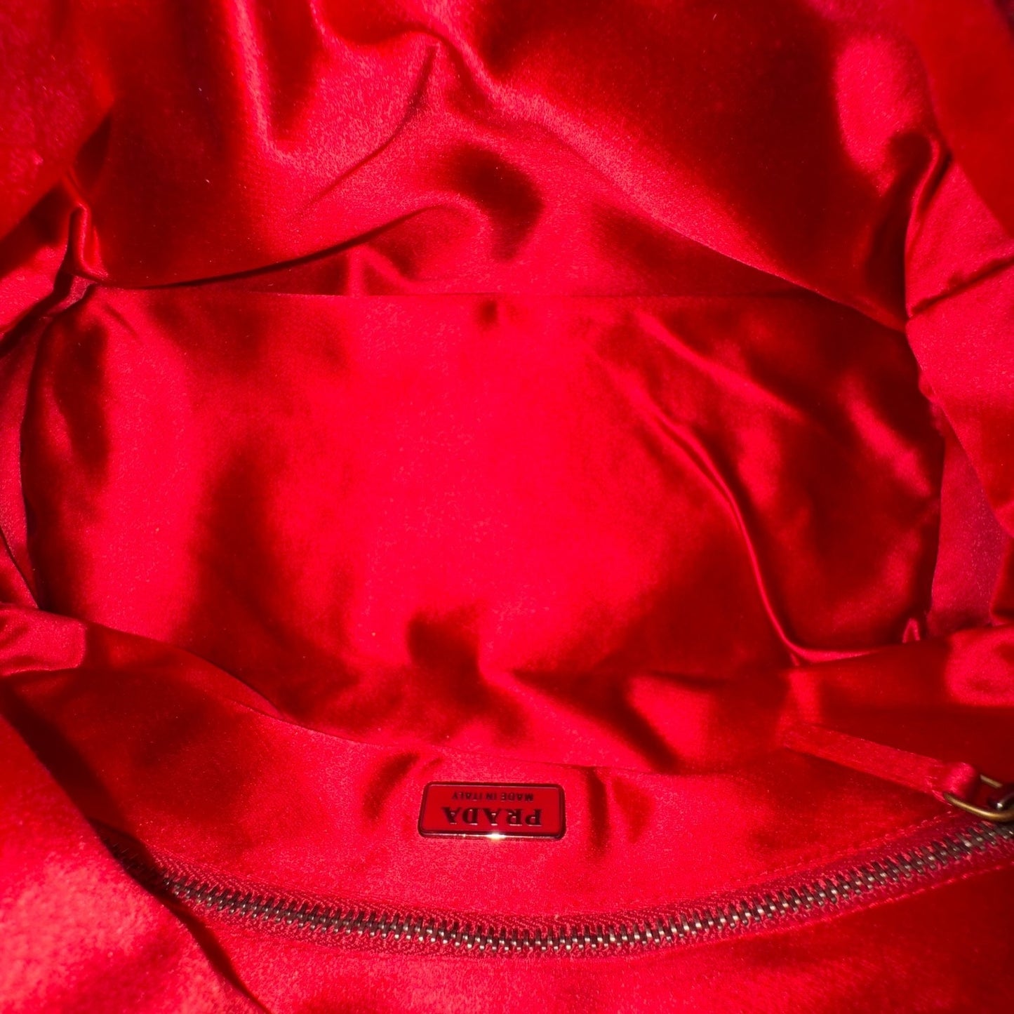 Prada Vintage Leather Shoulder Bag