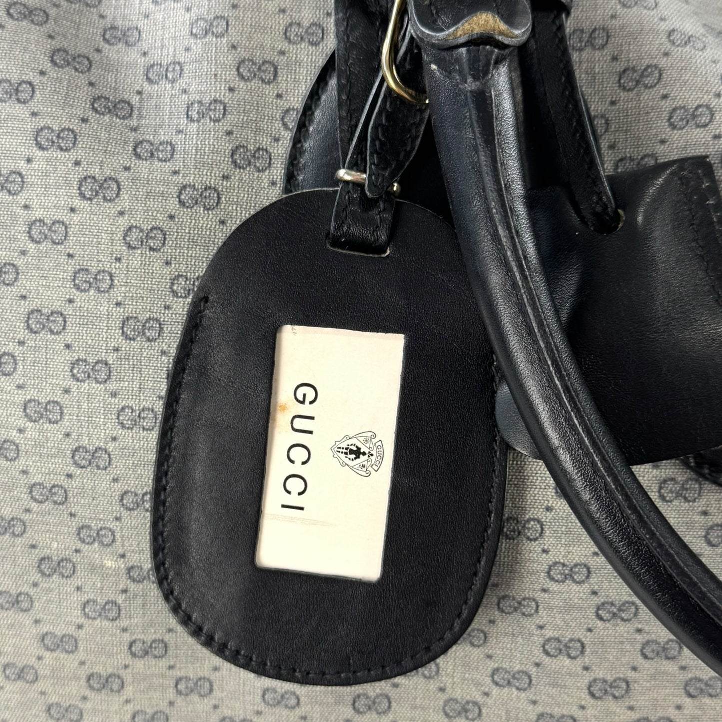 Gucci Vintage Micro GG Travel Bag