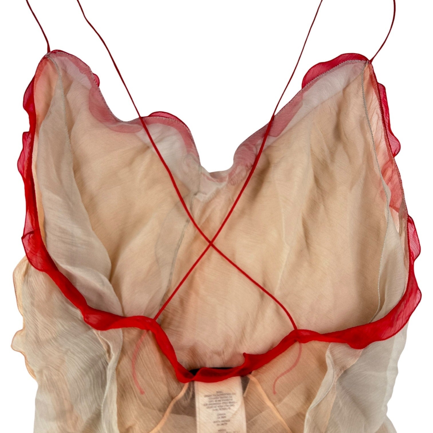 Fendi Silk Sheer Tanktop