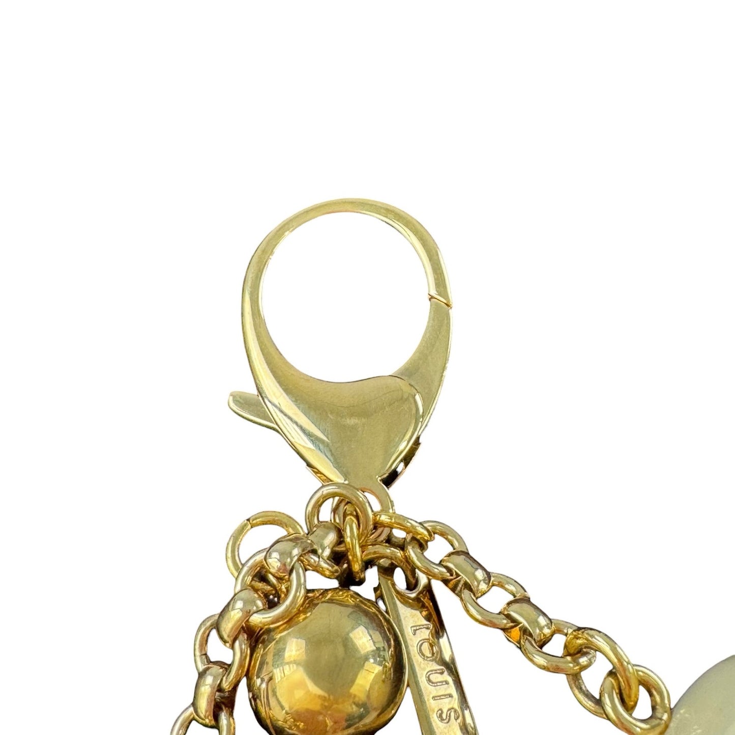 Louis Vuitton Pink Resin Bag Charm