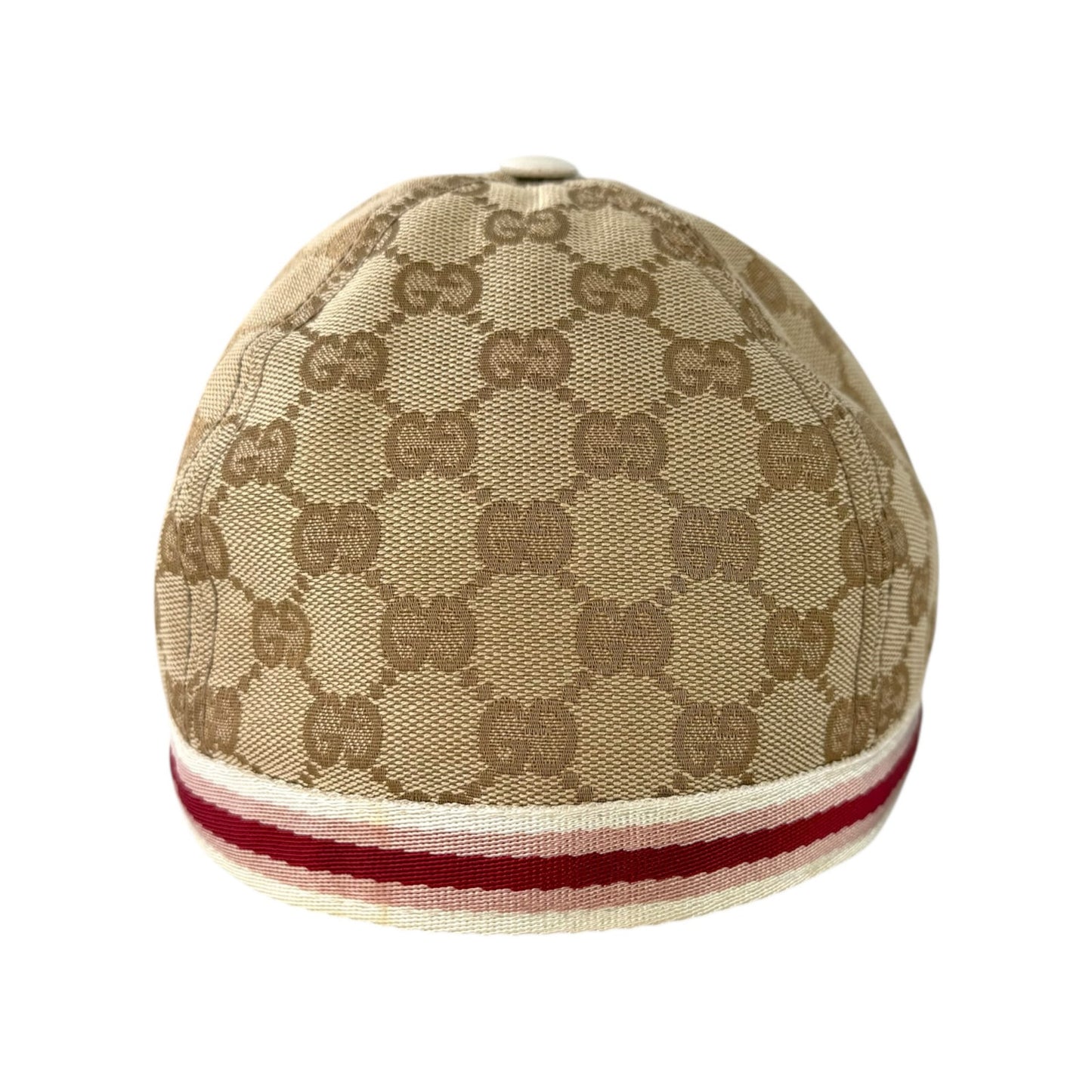 Gucci Monogram Pink Sherry Line Kid’s Baseball Cap