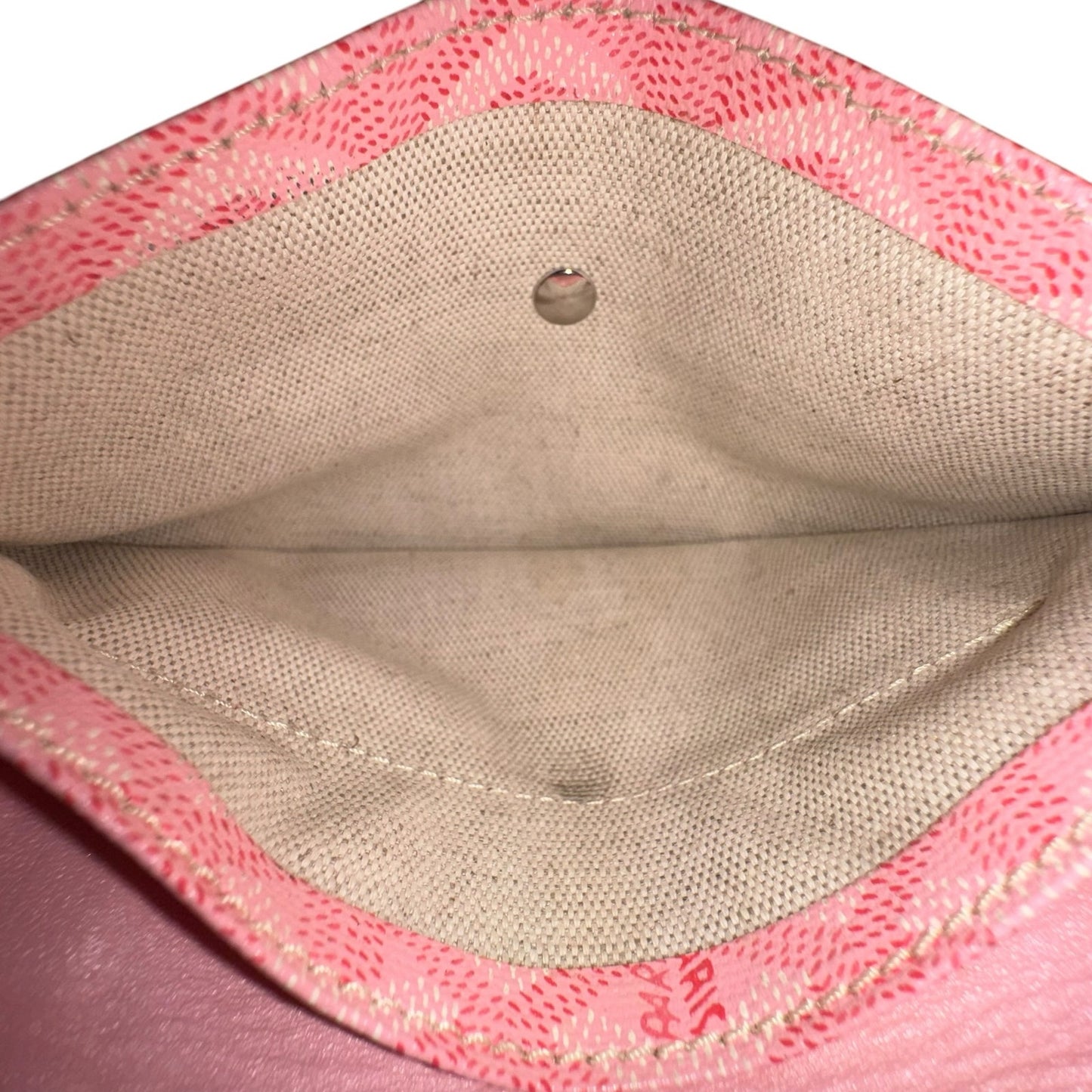 Goyard Pink Saint Louis Pouch