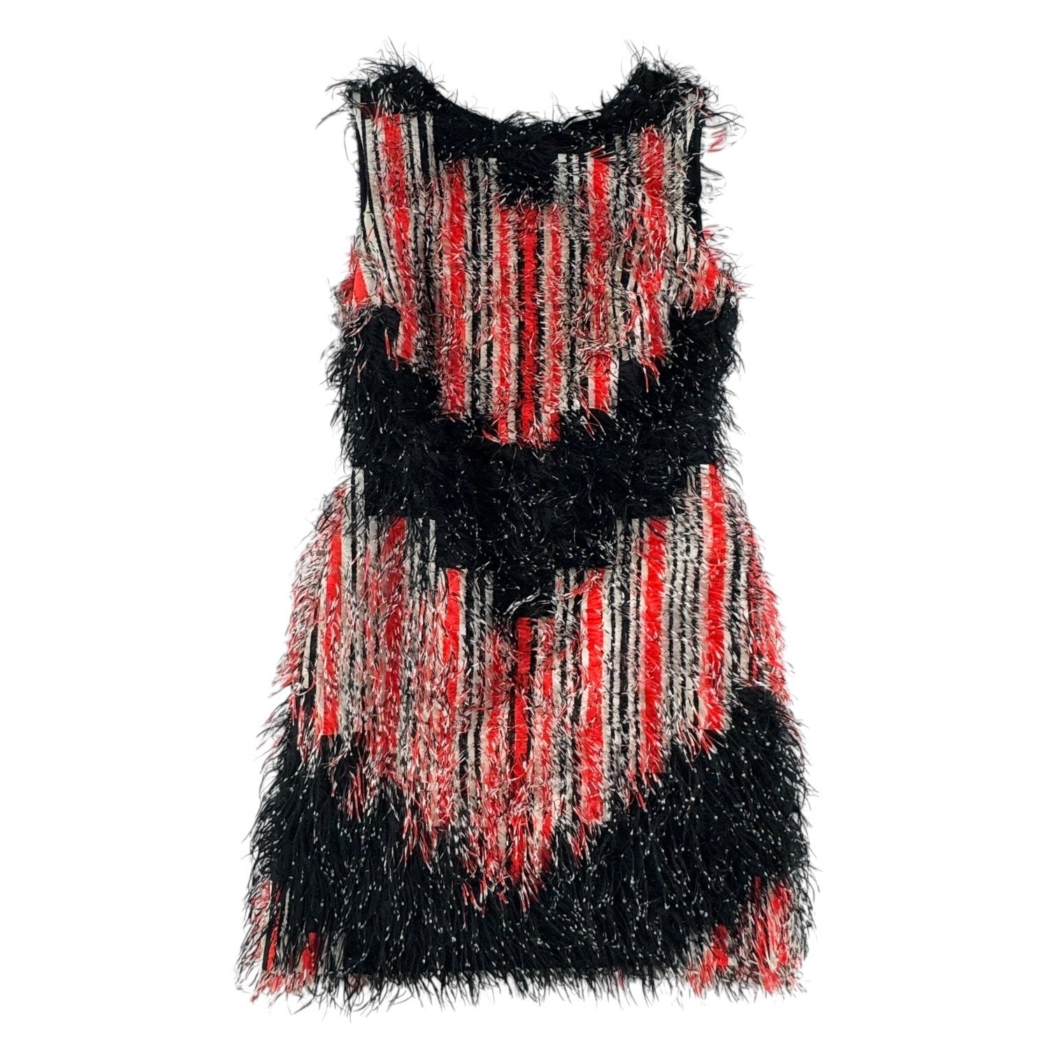 Fendi Feather Fringe Dress