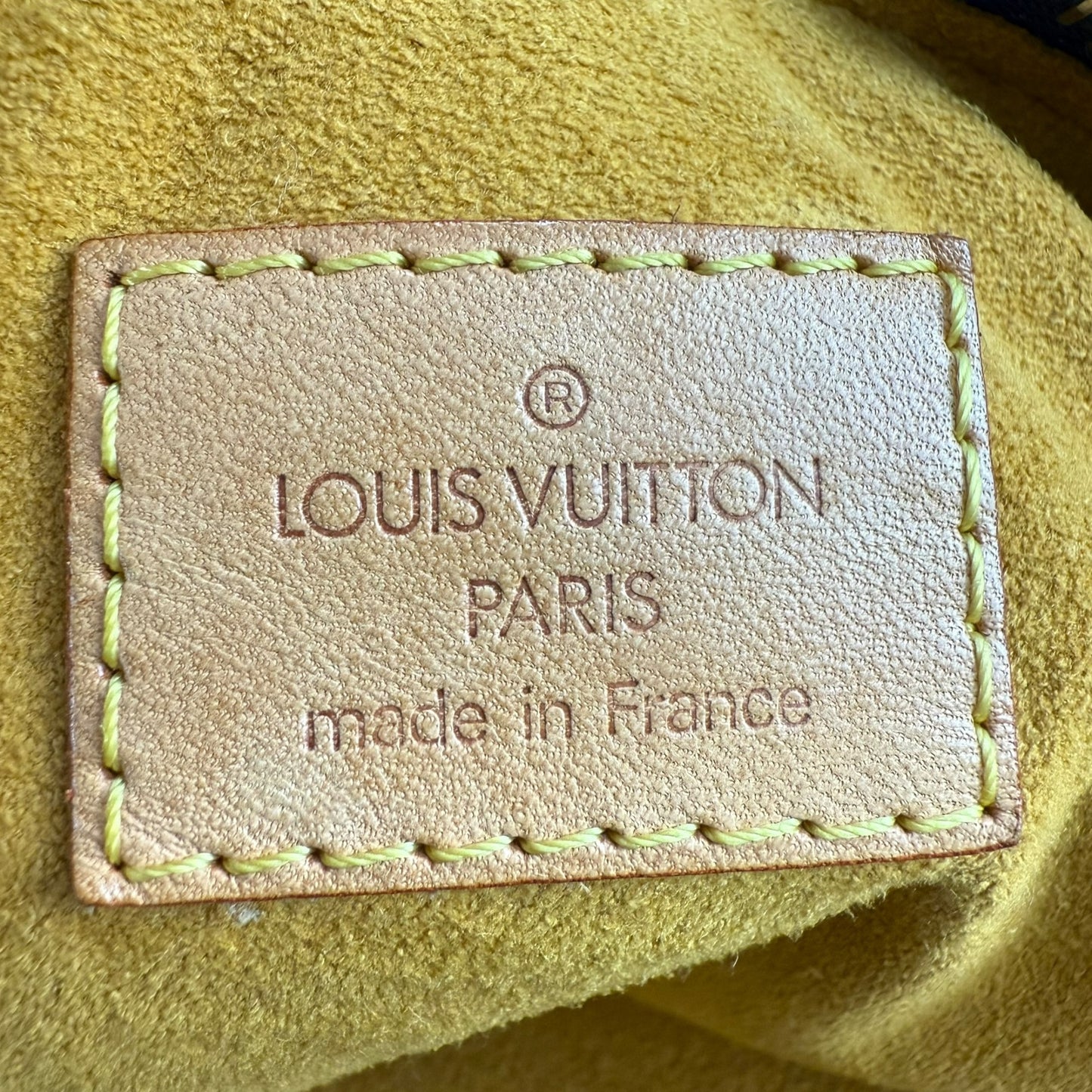 Louis Vuitton Monogram Denim Baggy GM Shoulder Bag