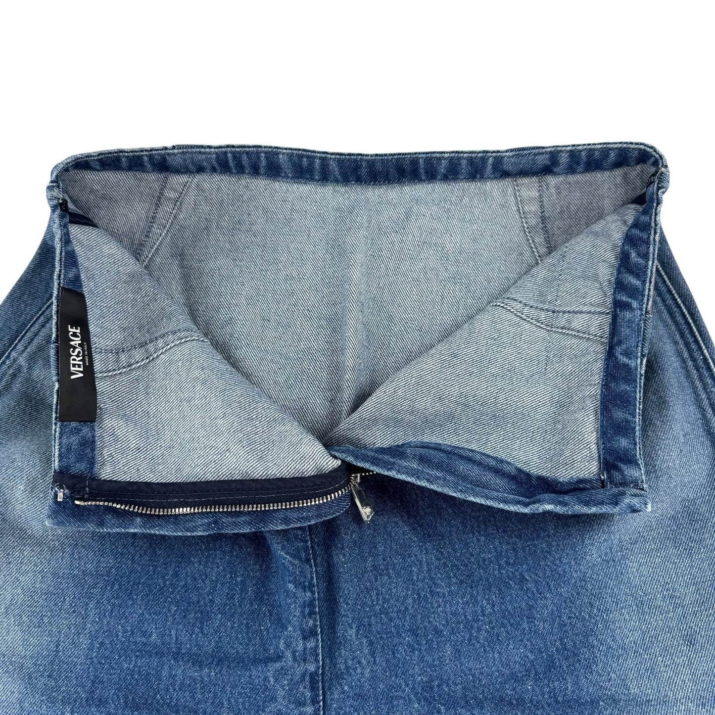 Versace Vintage Denim Skirt