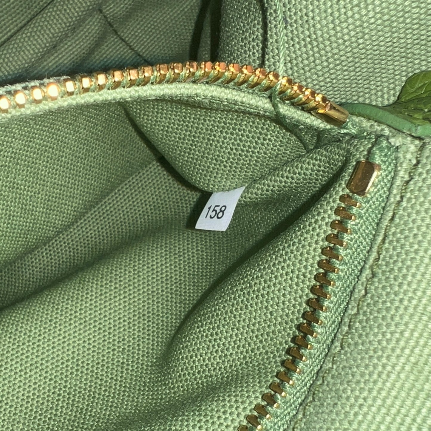 Prada Green Canapa Tote Bag