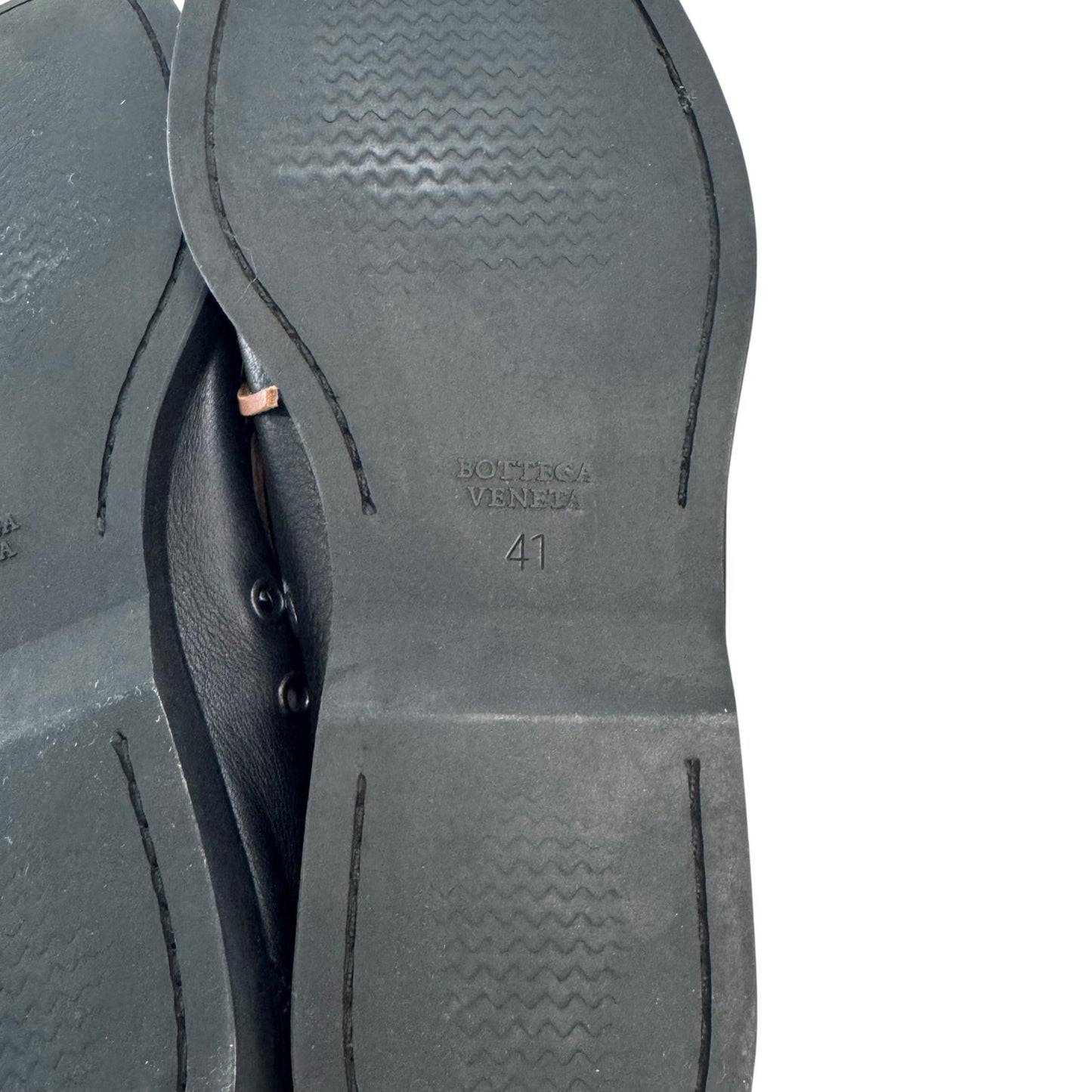 Bottega Veneta Leather Boat Shoes