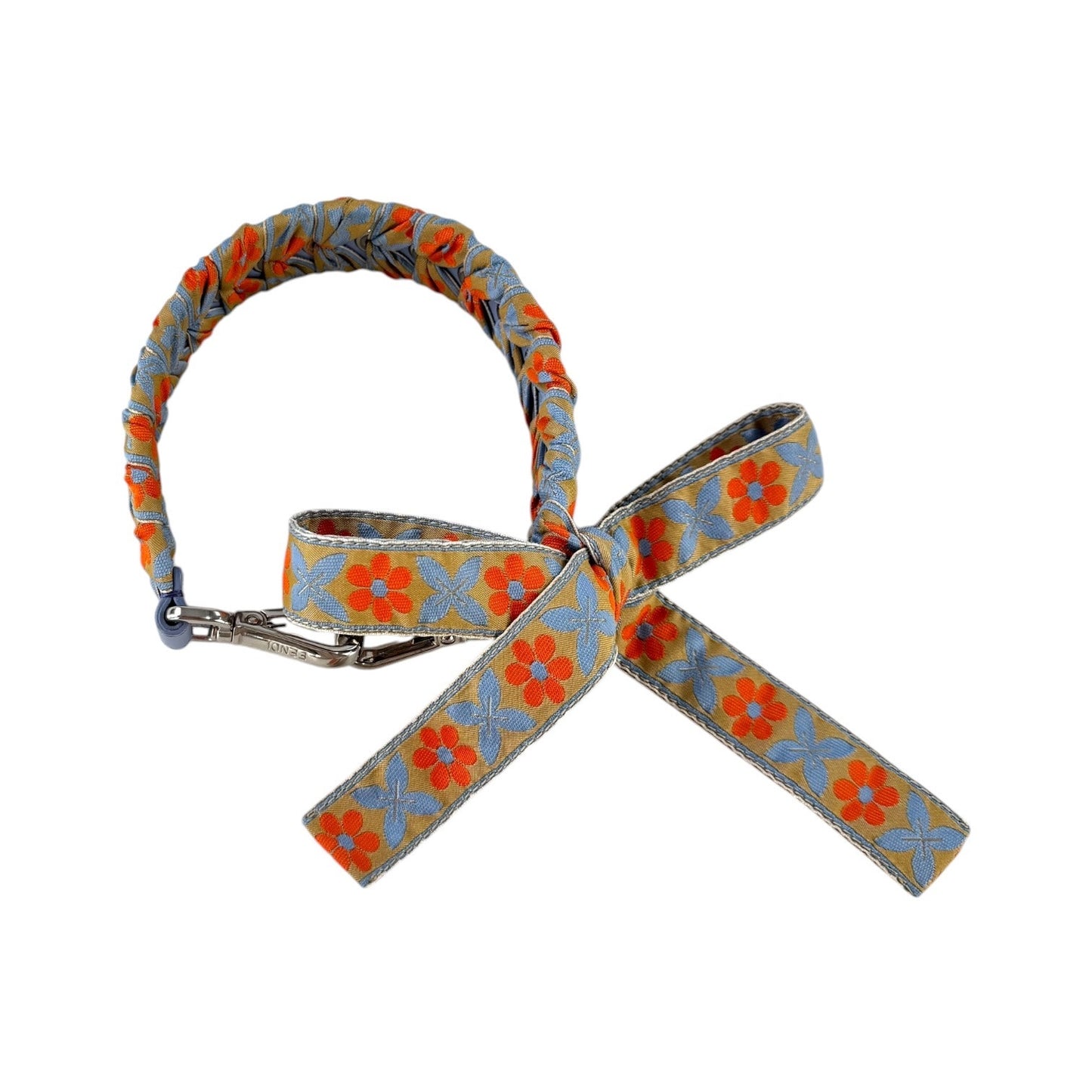 Fendi Strap You Orange Flower Bag Strap
