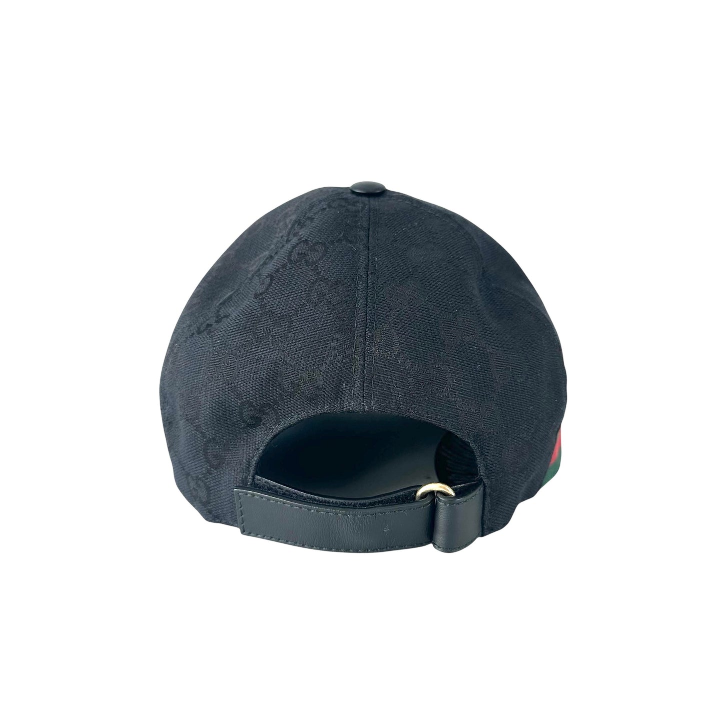 Gucci Monogram Web Stripe Baseball Cap