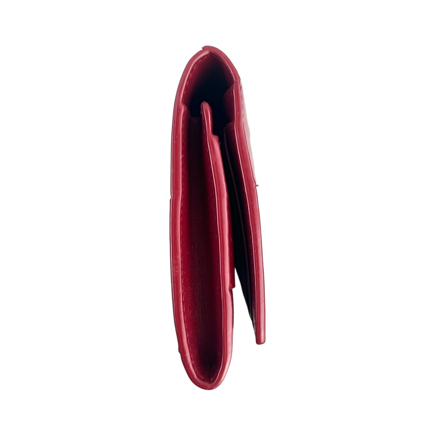 Bottega Veneta Cassette Patent Leather Long Wallet