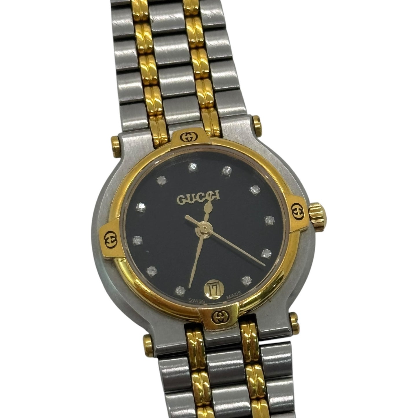 Gucci Vintage Diamond 9000L Watch
