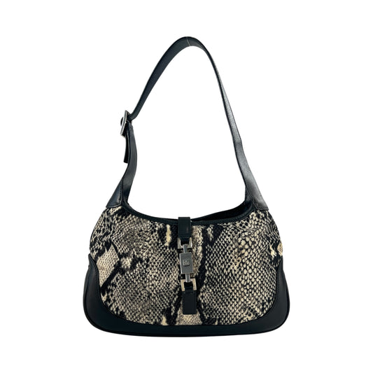Gucci Python Print Jackie Handbag