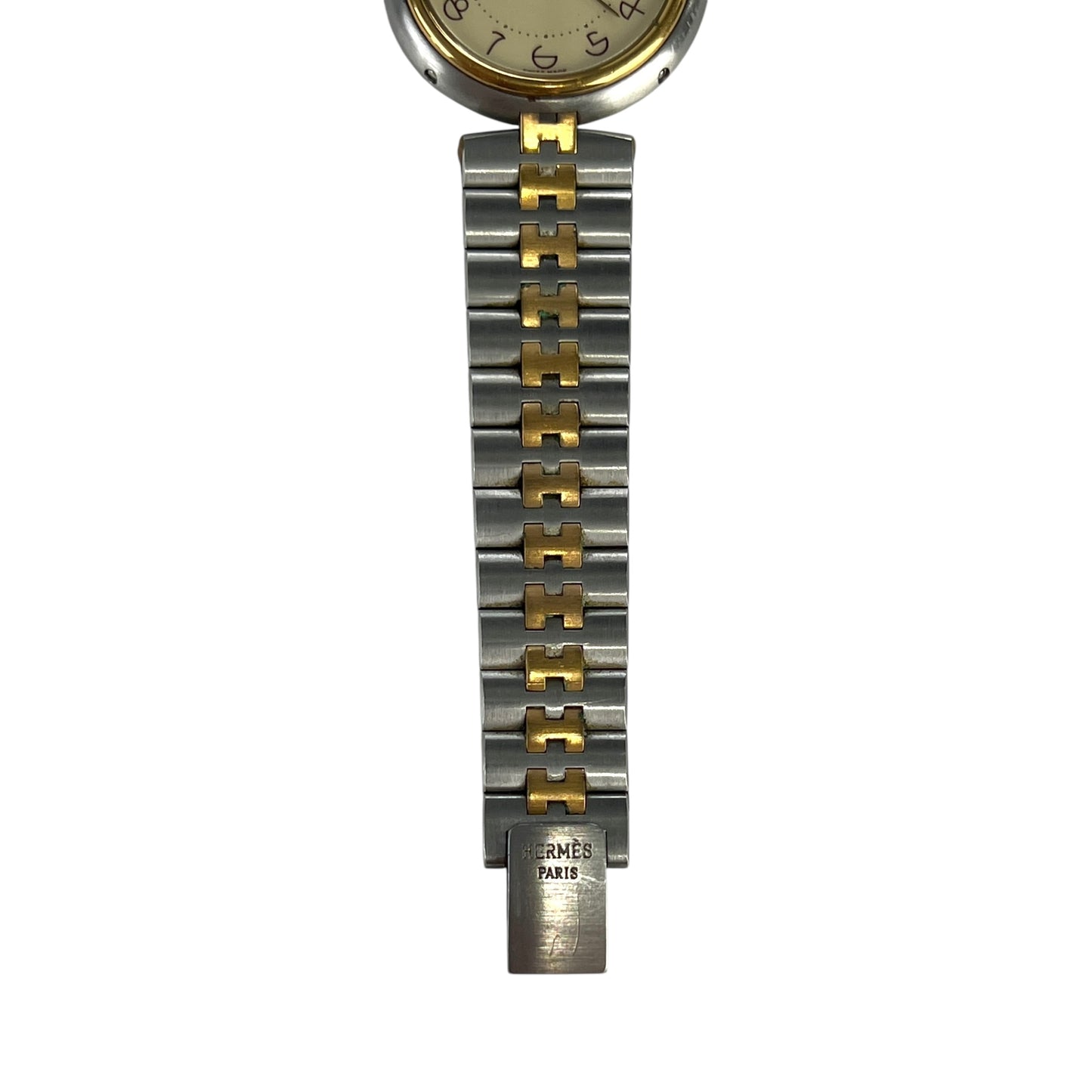 Hermes Vintage Two-Toned Watch