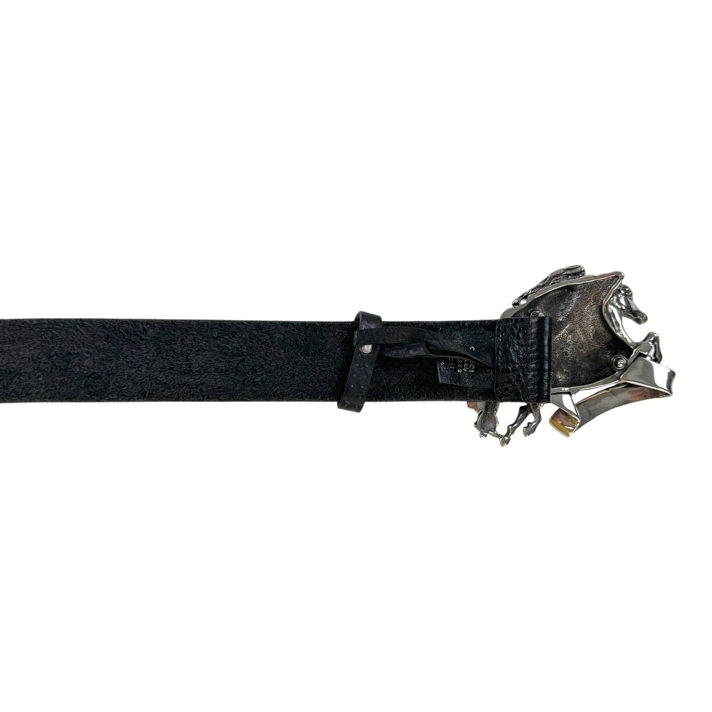Gucci Pegasus Leather Belt