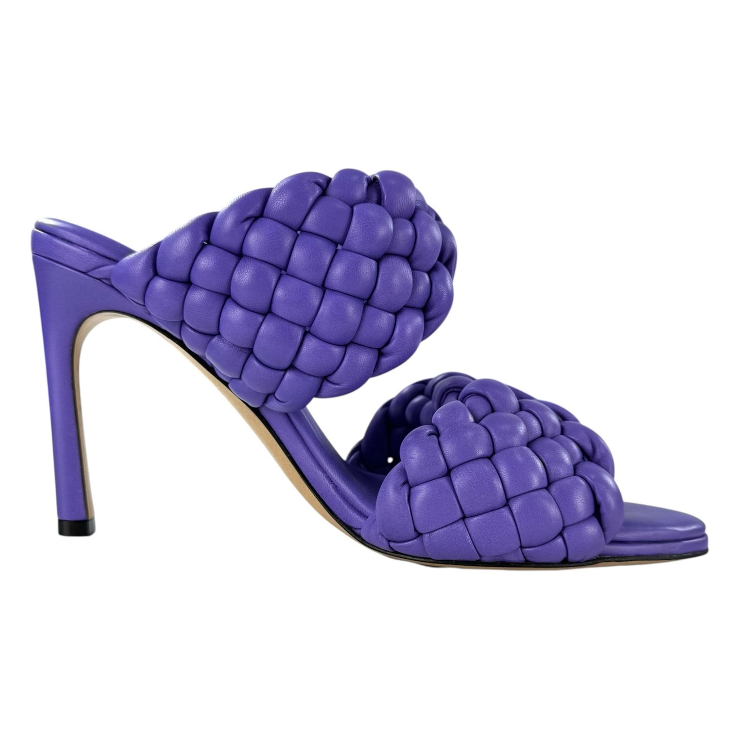 Bottega Veneta Padded Curve Leather Heels