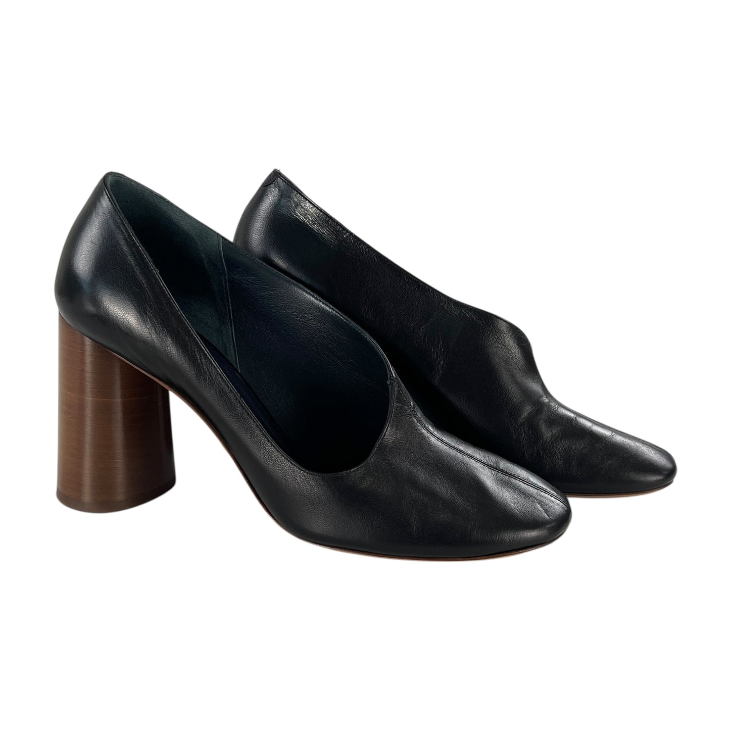 Celine Block Heel Pumps