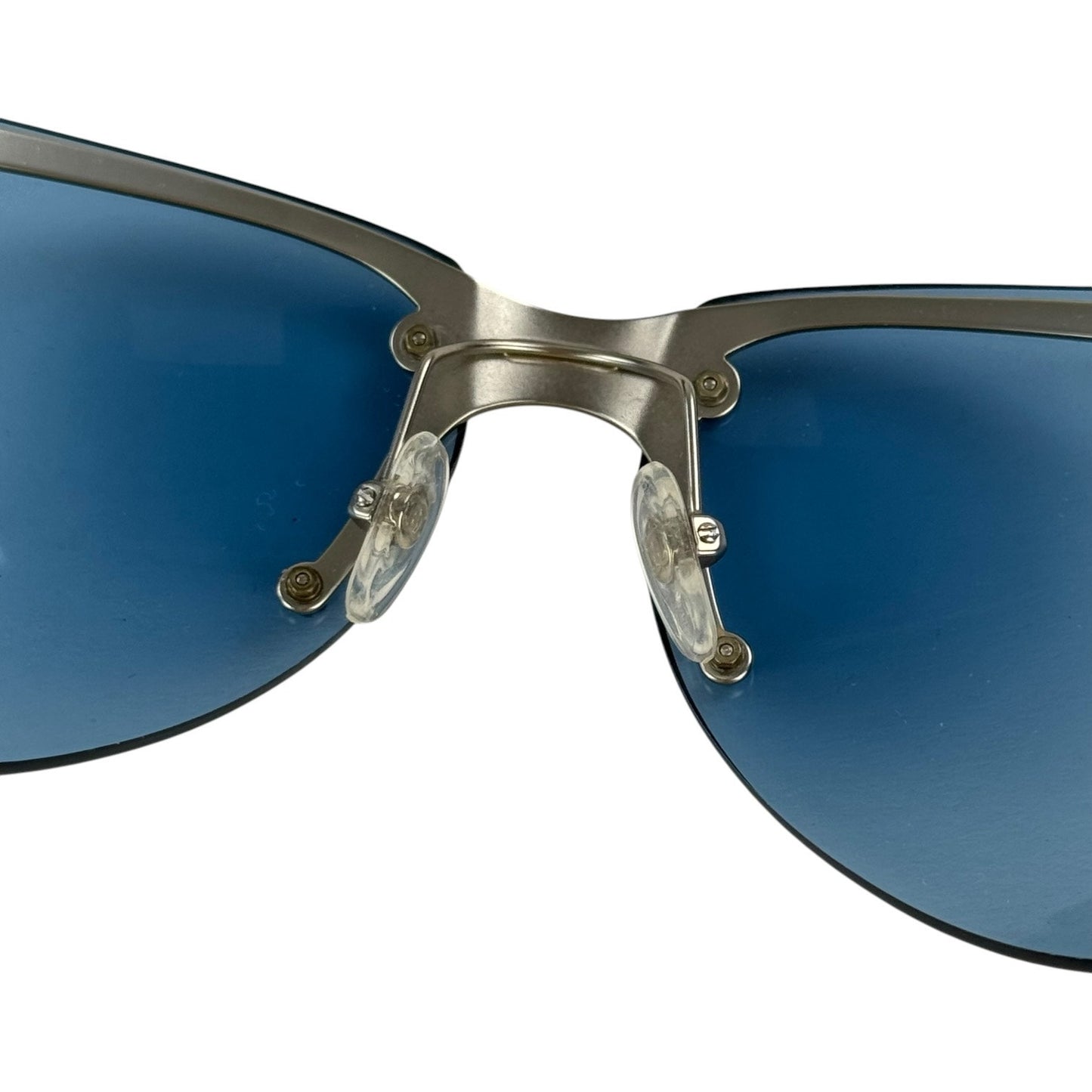 Chanel Vintage Blue Sport Sunglasses