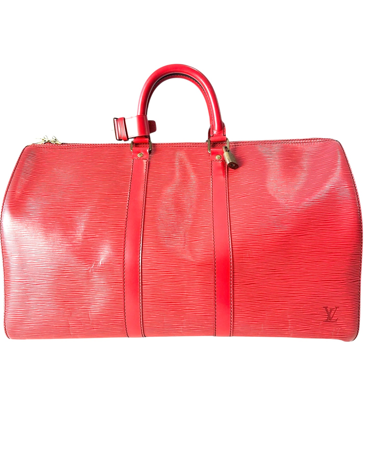*Louis Vuitton Vintage Epi Keepall 45 Bag