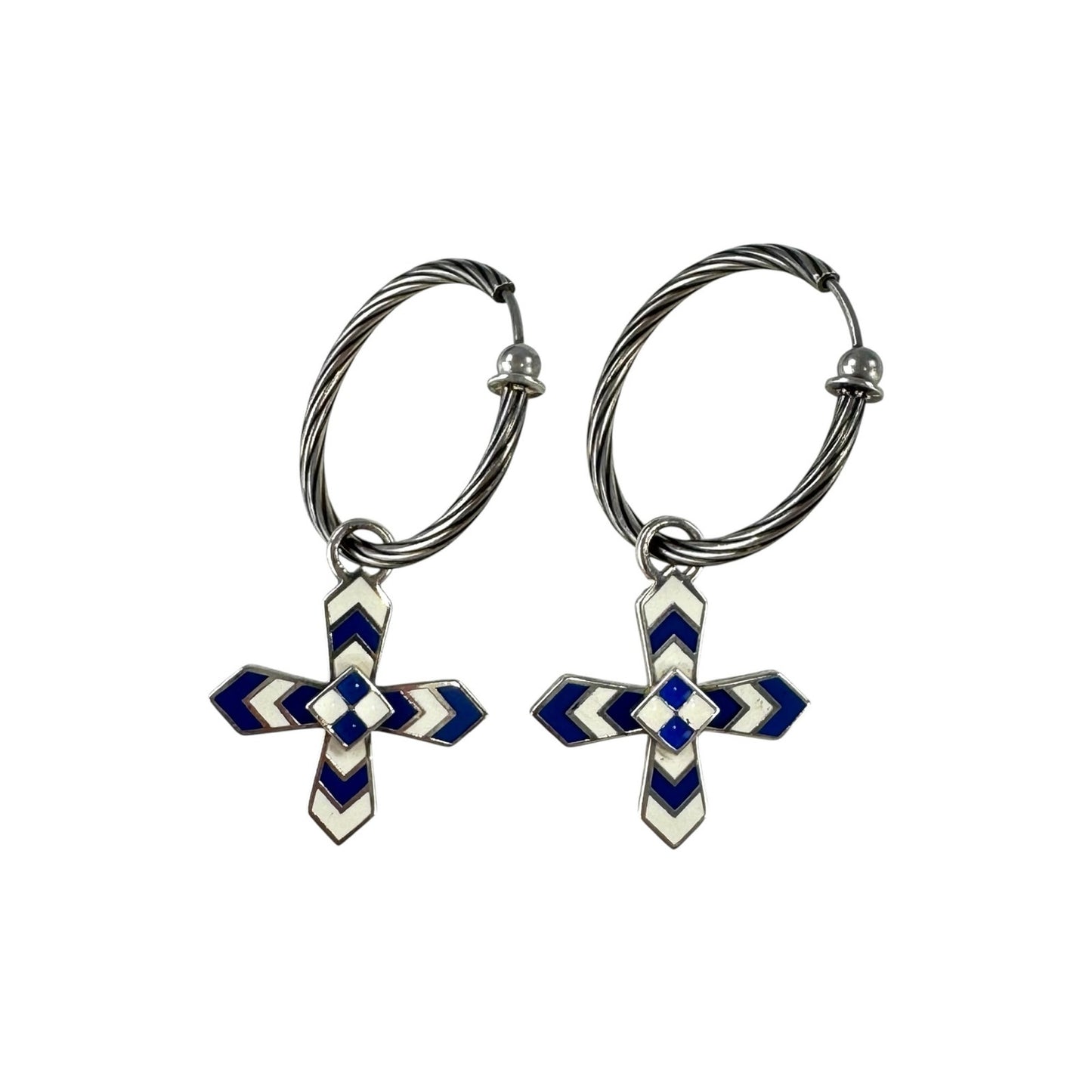 Gucci Sterling Silver Hoop Earrings