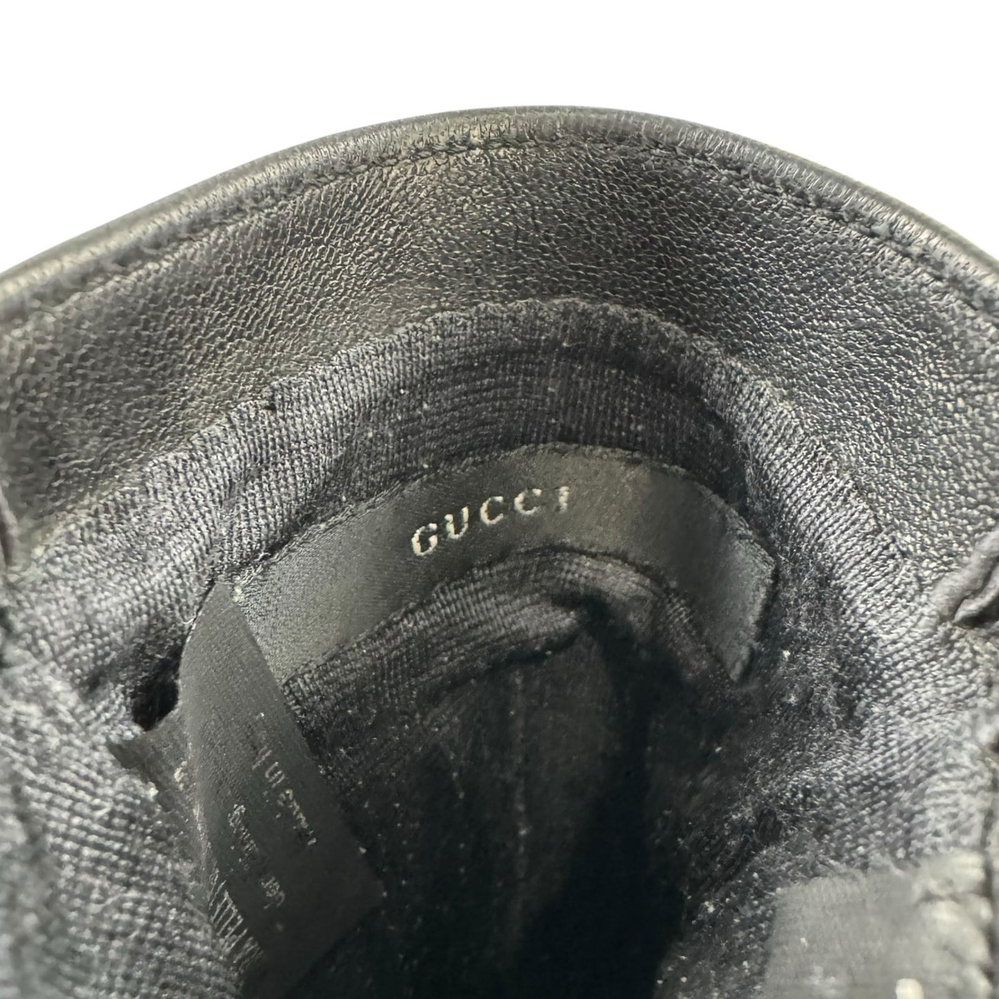 Gucci Leather Sherry Line Gloves