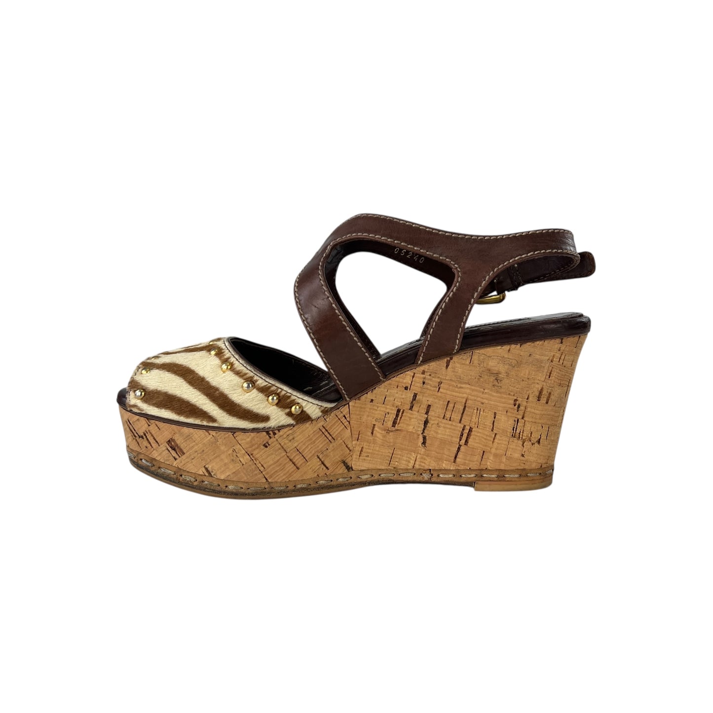 Prada Zebra Wedges