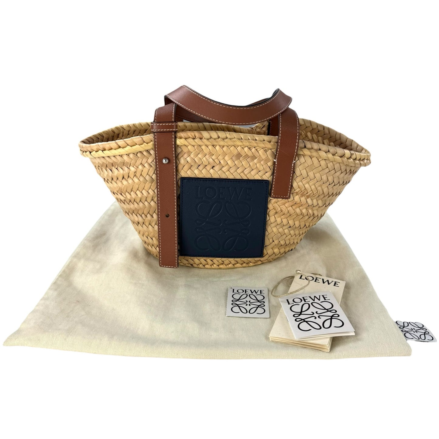 Loewe Raffia Basket Bag