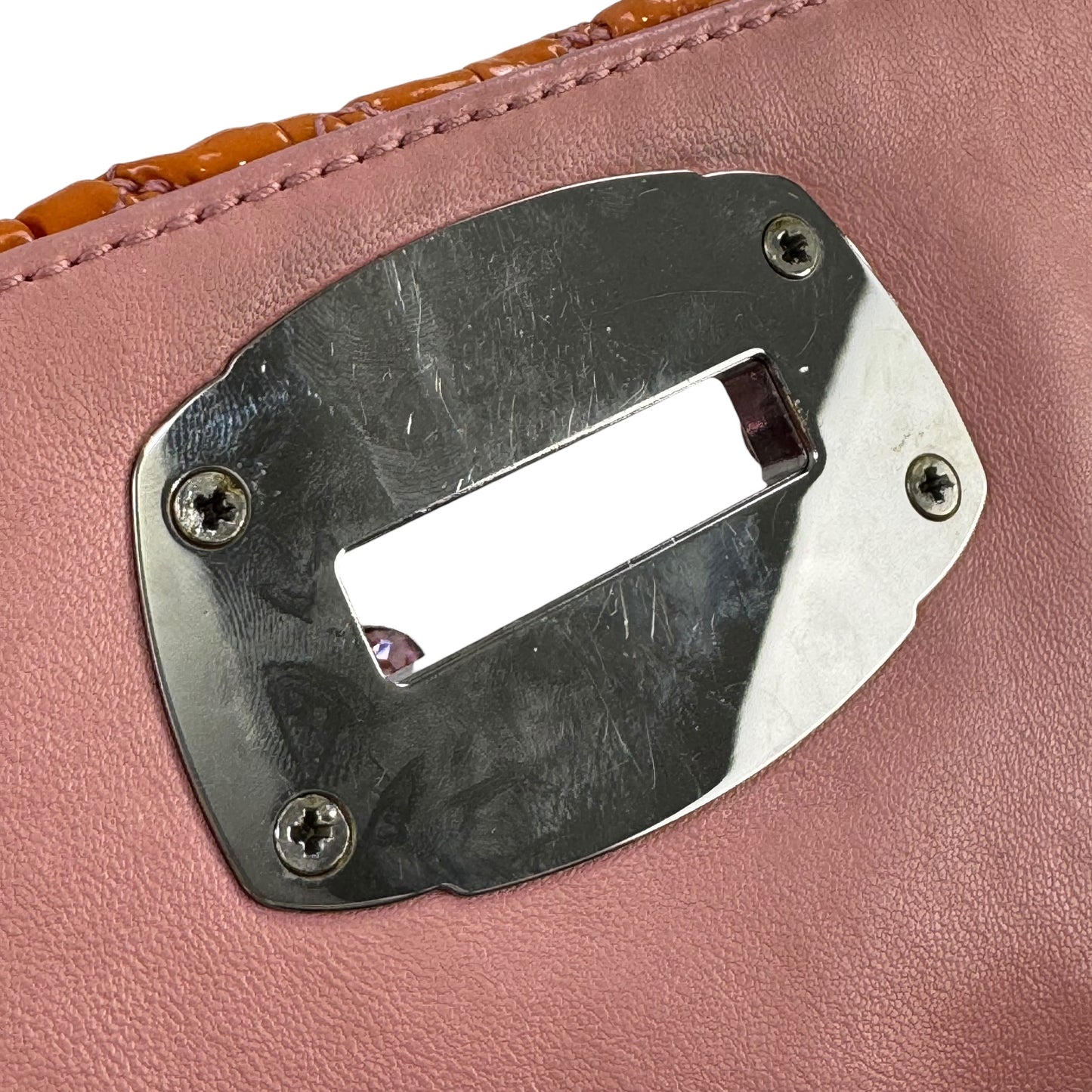 Miu Miu Crystal Nappa Matelassé Flap Bag