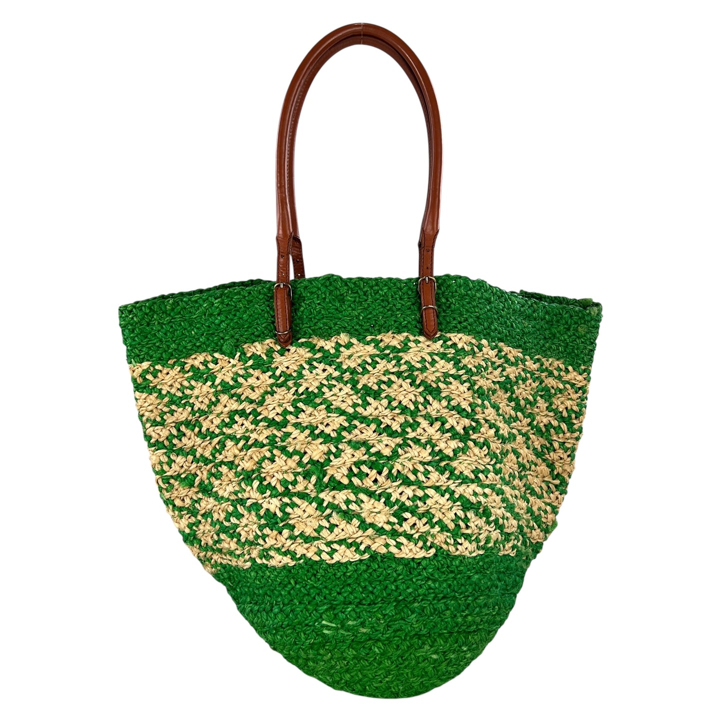 Balenciaga Raffia Tote Bag