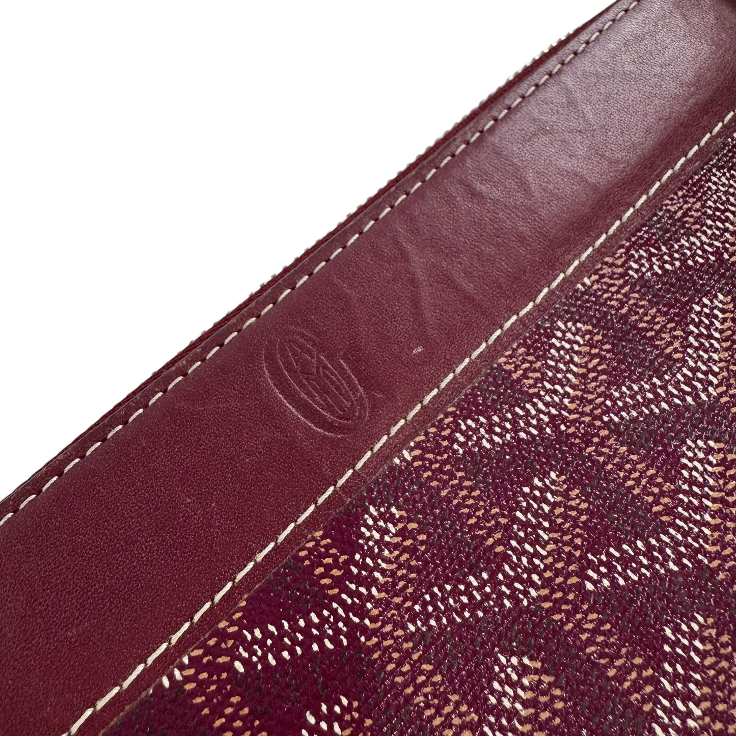 Goyard Matignon Bordeaux Zip Around Wallet