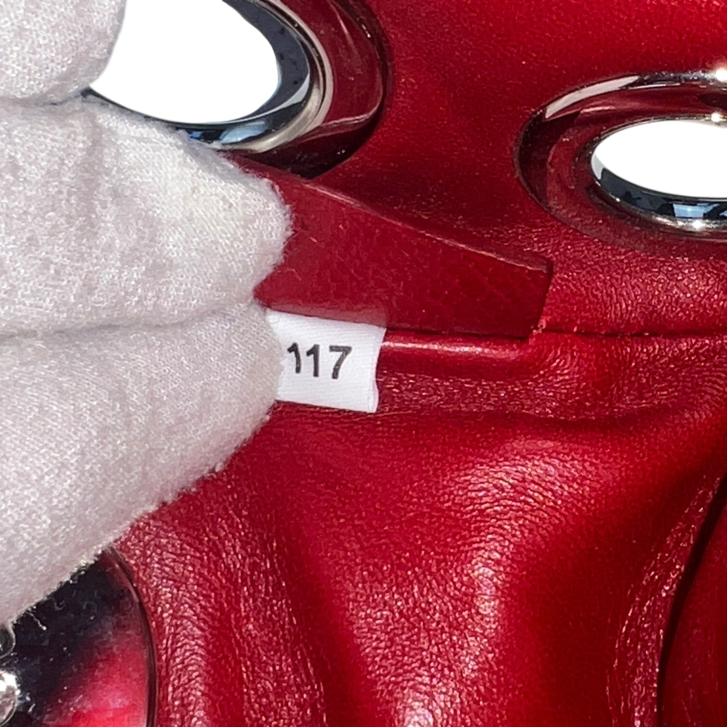 Prada Grommet Shoulder Bag