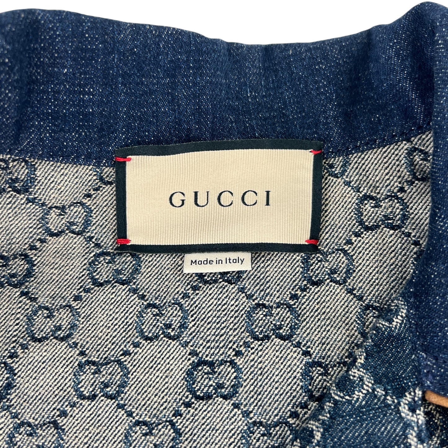 Gucci Monogram Denim Jacket