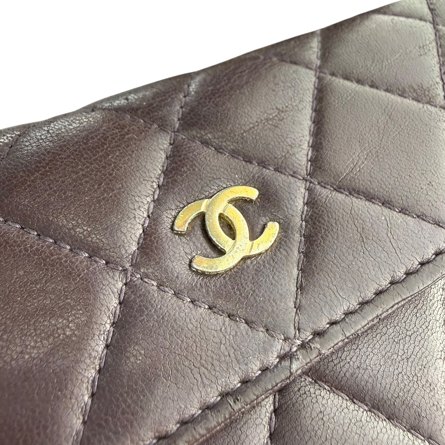 Chanel CC Matelasse Quilted Long Wallet