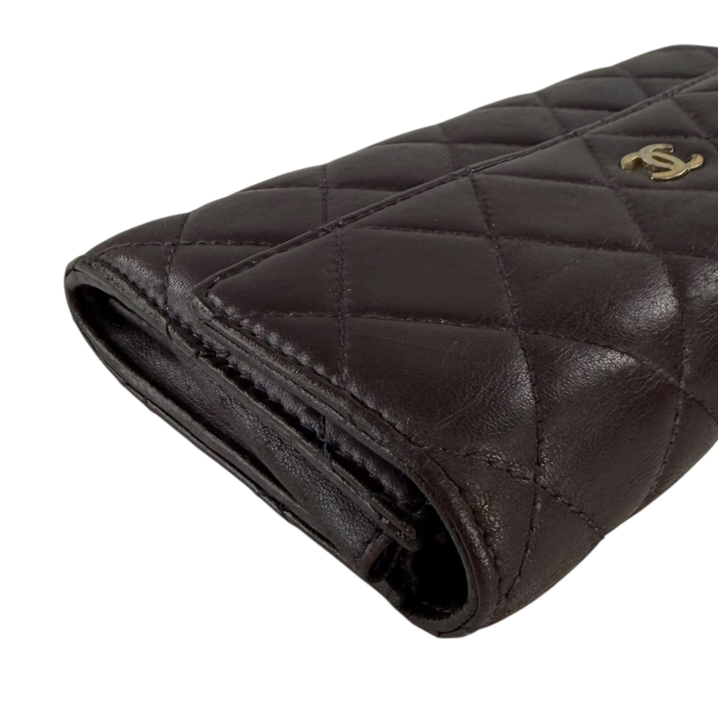 Chanel CC Matelasse Quilted Long Wallet