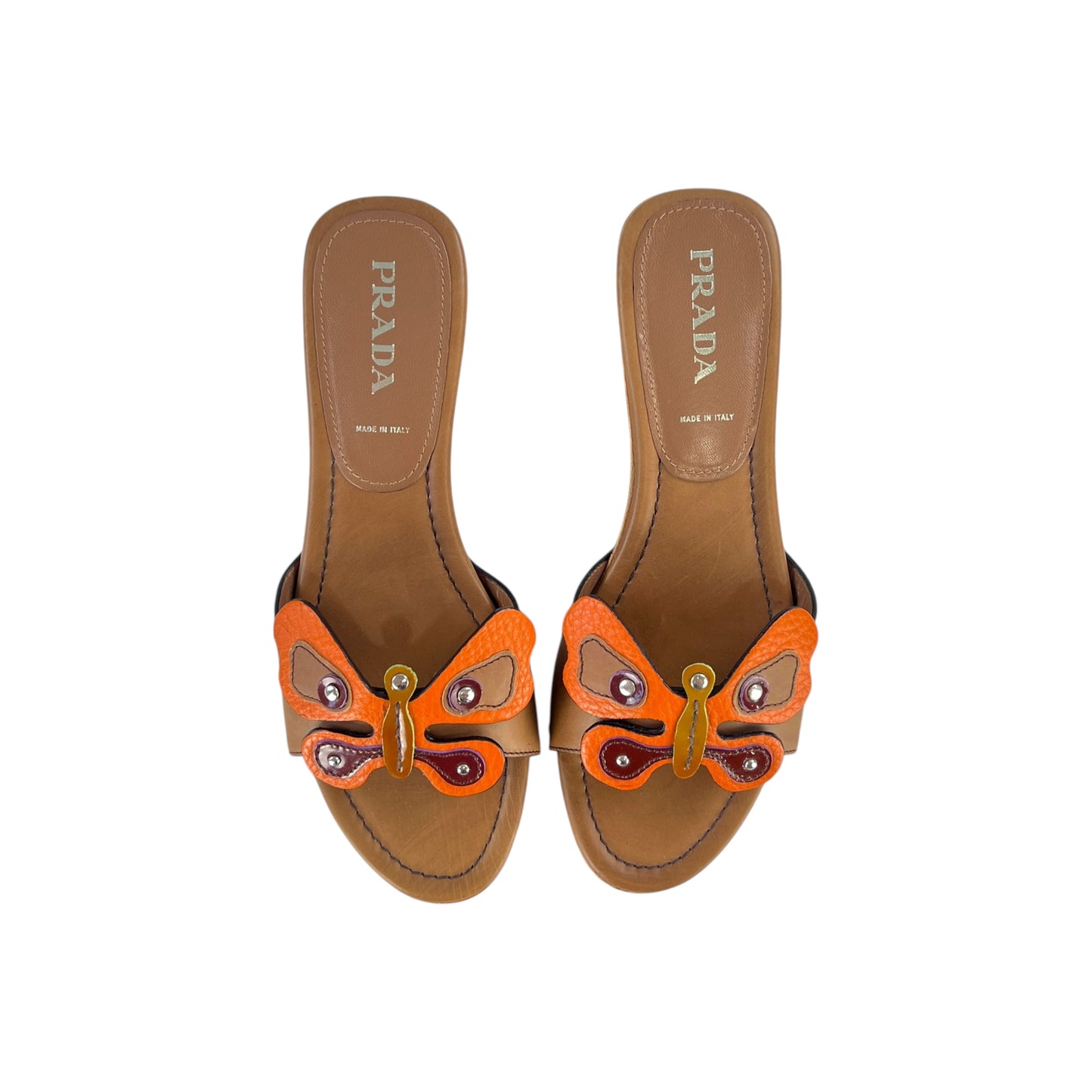 Prada Butterfly Sandals