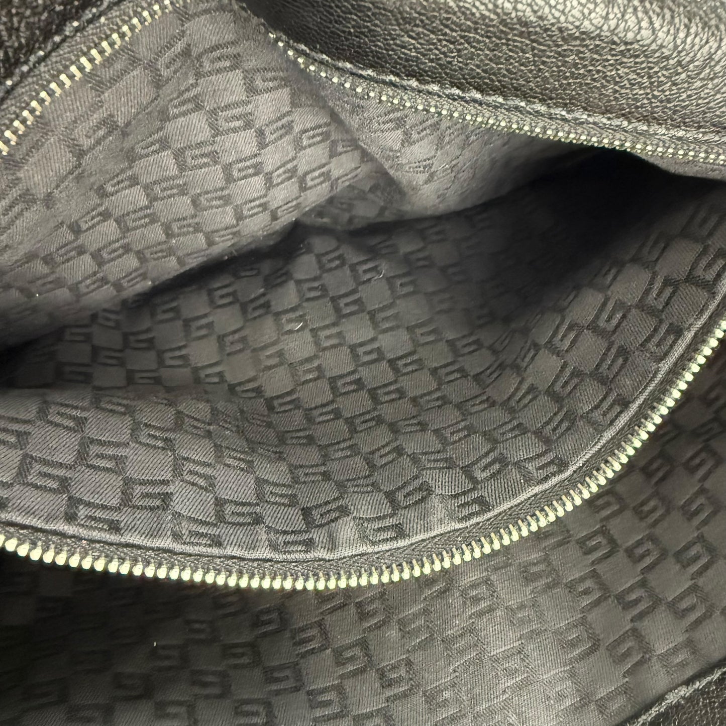 Gucci Blondie Web Flap Velvet Shoulder Bag