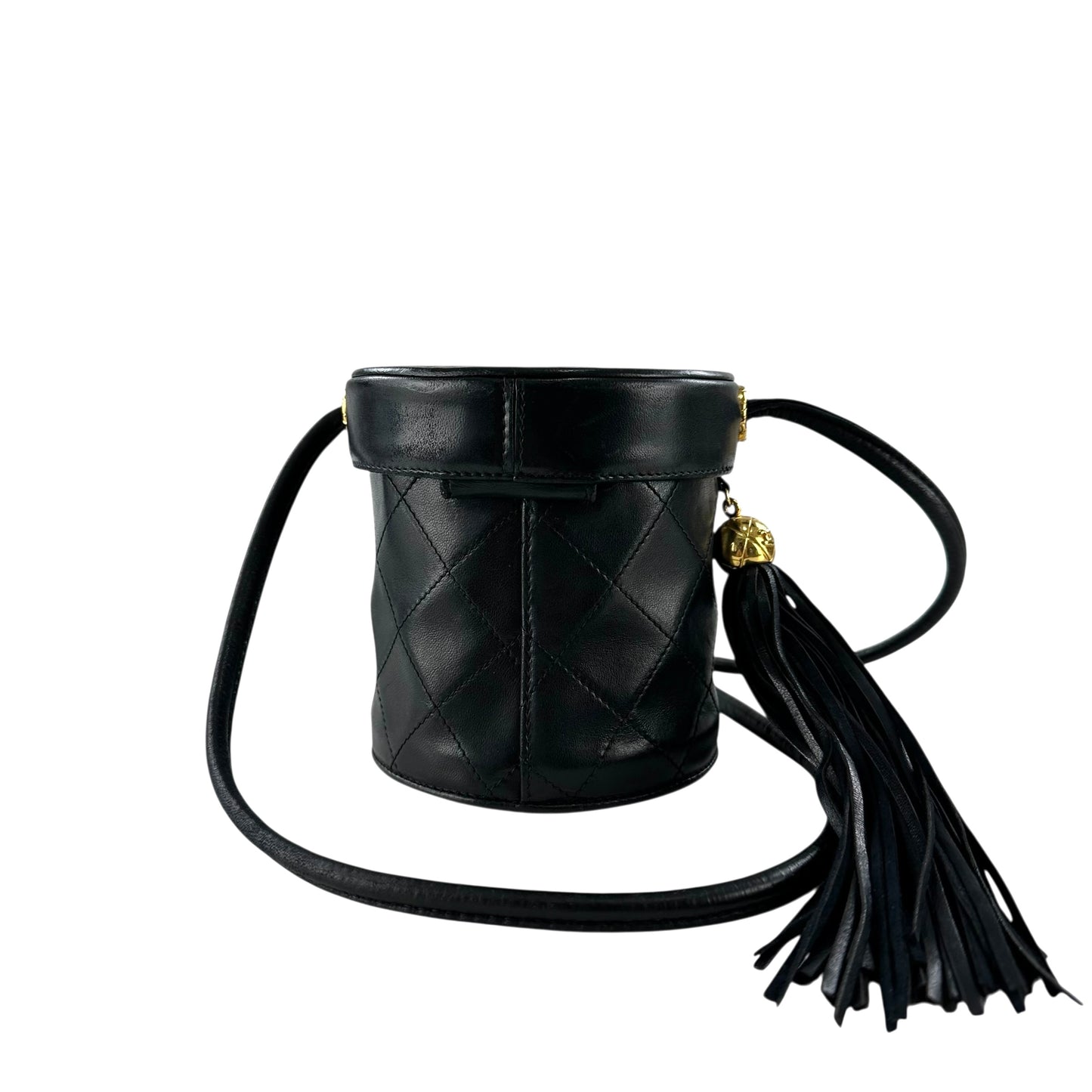 Chanel Rhodium Matelasse Shoulder Bag