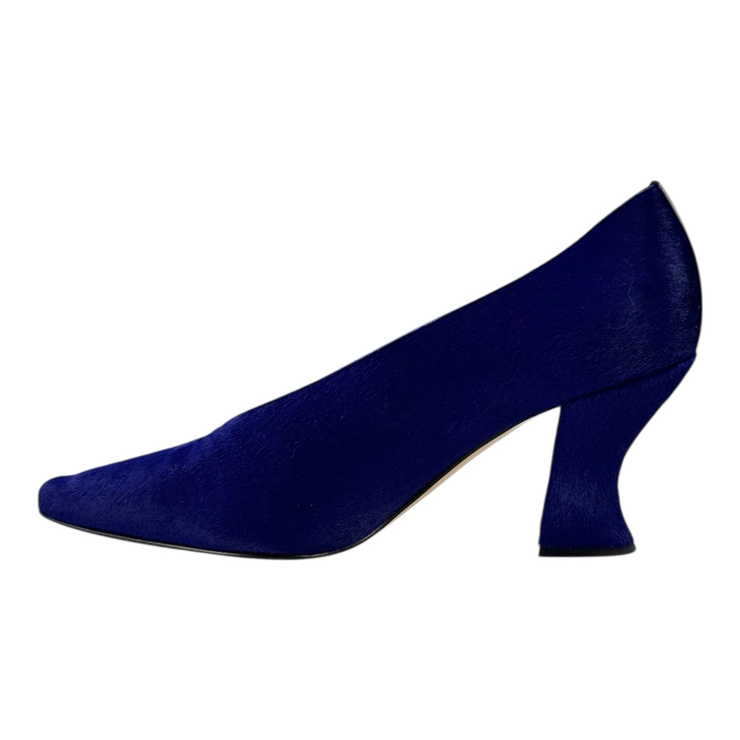 Bottega Veneta Purple Calf Hair Almond Pumps