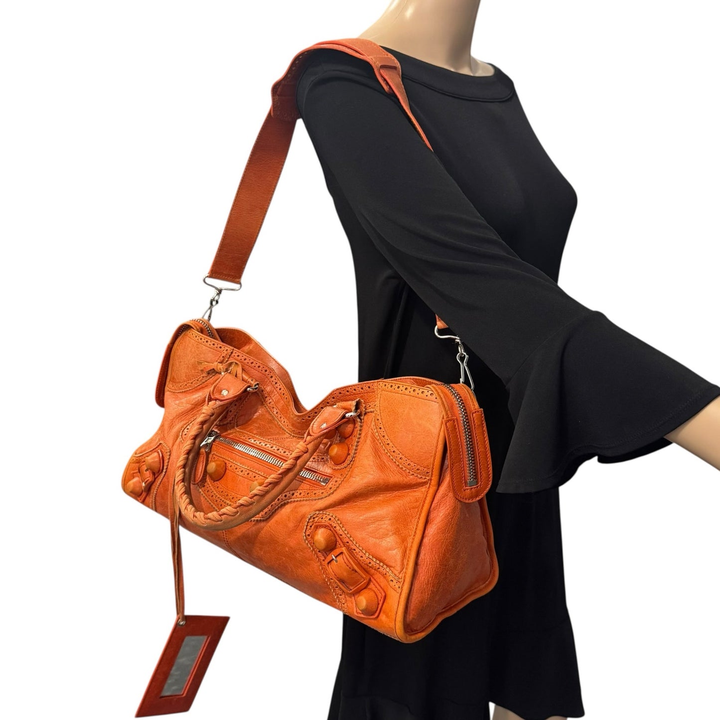 Balenciaga Giant Brogues City Bag